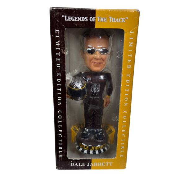 5 for $25| Dale Jarrett 'Legends Of The Track' NASCAR Limited Edition BobbleHead - Picture 1 of 5